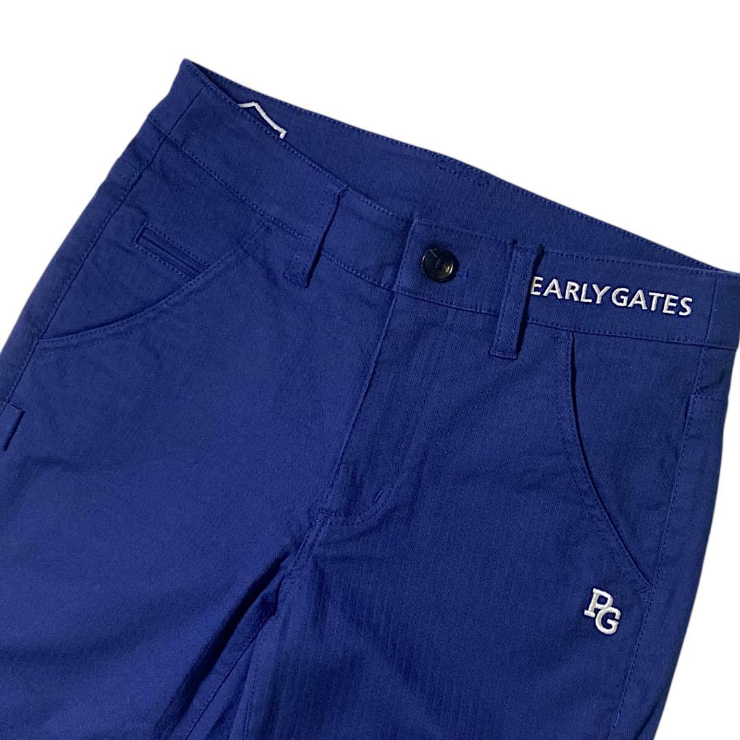 定価2,7万 パーリーゲイツ ダイヤストレッチ エンブレムリボン パンツ 00