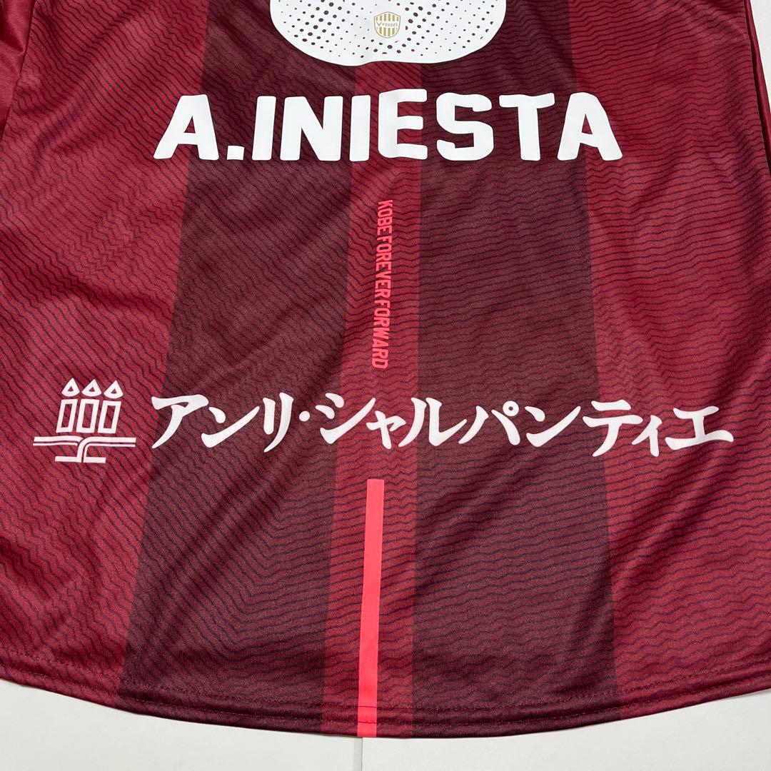 asics ヴィッセル神戸 2018 #8 イニエスタ ユニフォーム Lサイズ