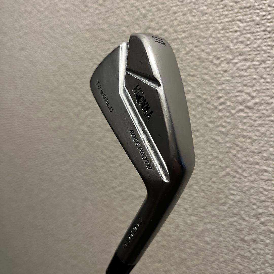 本間ゴルフ　ローズプロト　マッスルバックアイアン