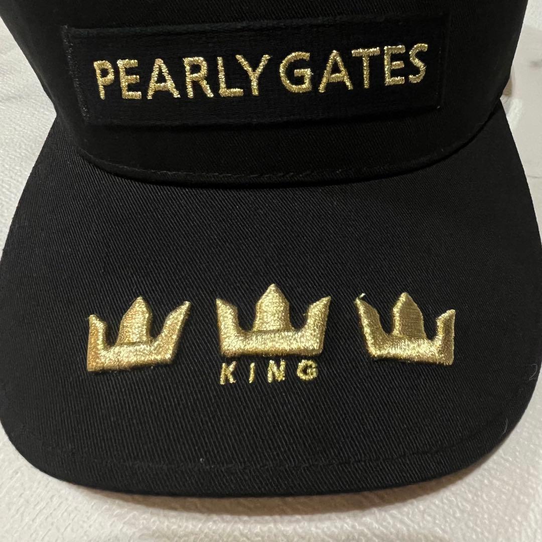 美品 PEARLY GATES パーリーゲイツ 原英莉花コラボサンバイザー