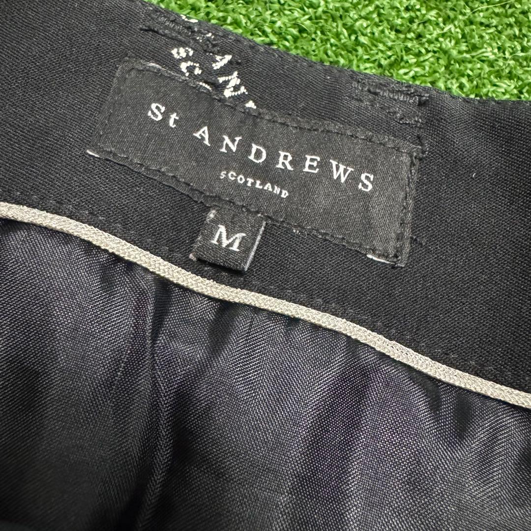 【値下げ美品】St ANDREWS 黒フレアスカート Mサイズ