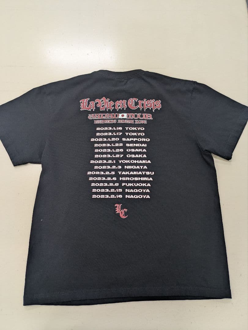 フォーリミ　ラビアンクライシスTシャツ Lサイズ ブラック