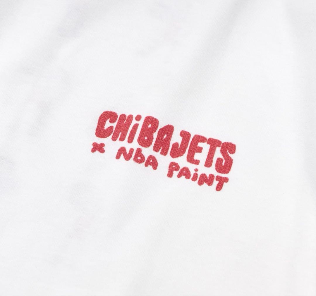 千葉ジェッツ　CHIBAJETS×NBA PAINT ロングTシャツ　Lサイズ