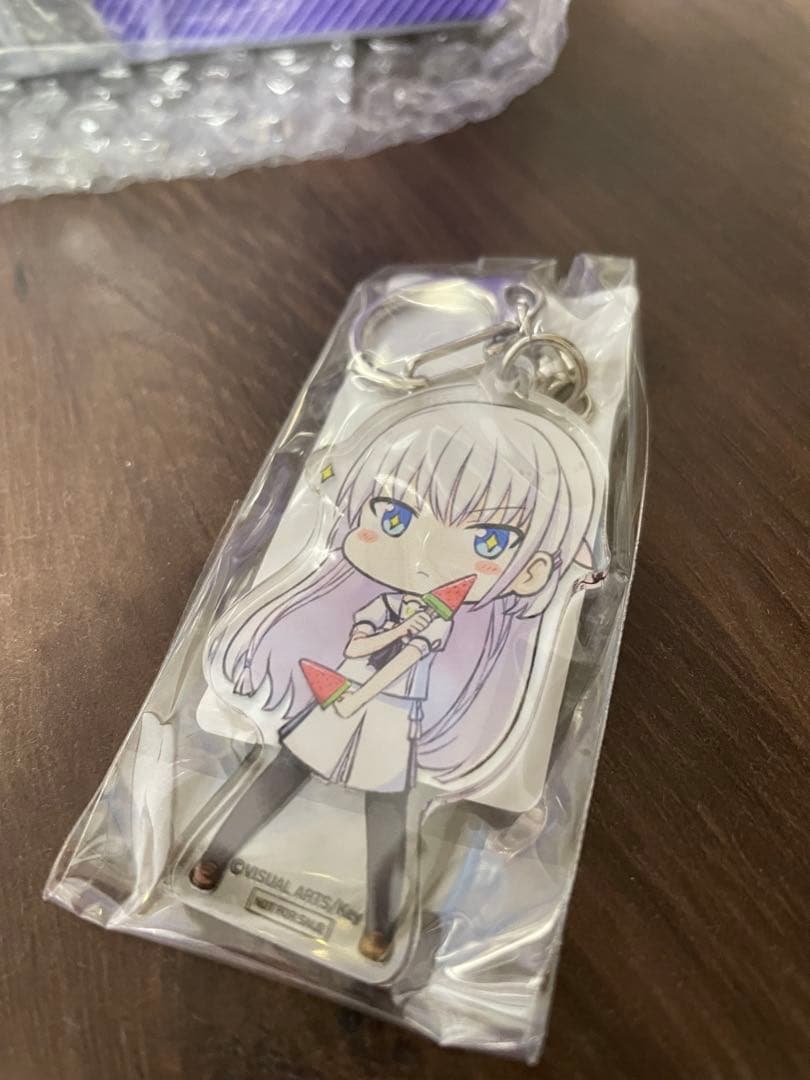SummerPockets鳴瀬しろは フィギュア キーホルダー