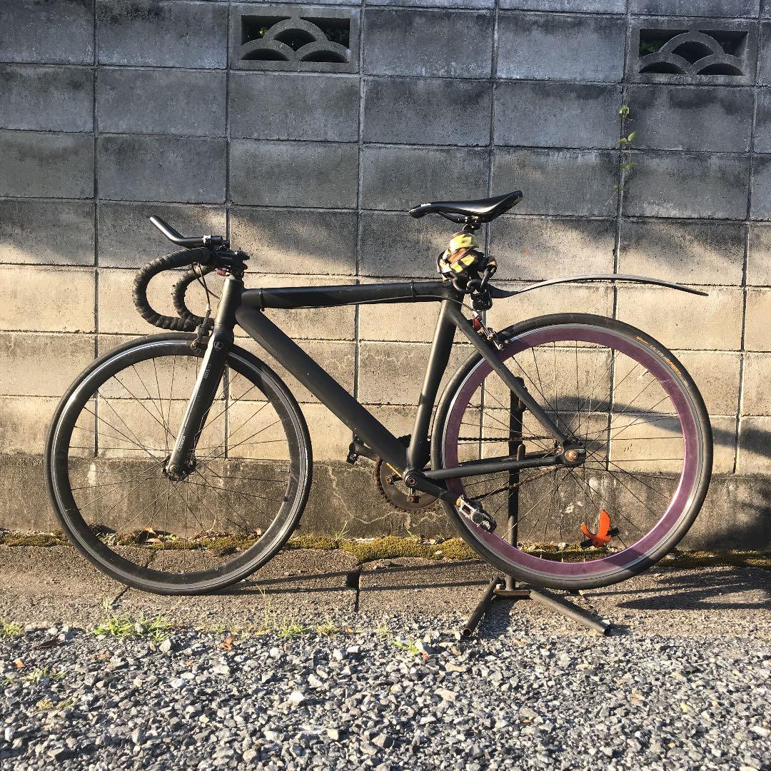 特価！Leader Bike製シングルピスト TR725 自転車 黒 中古