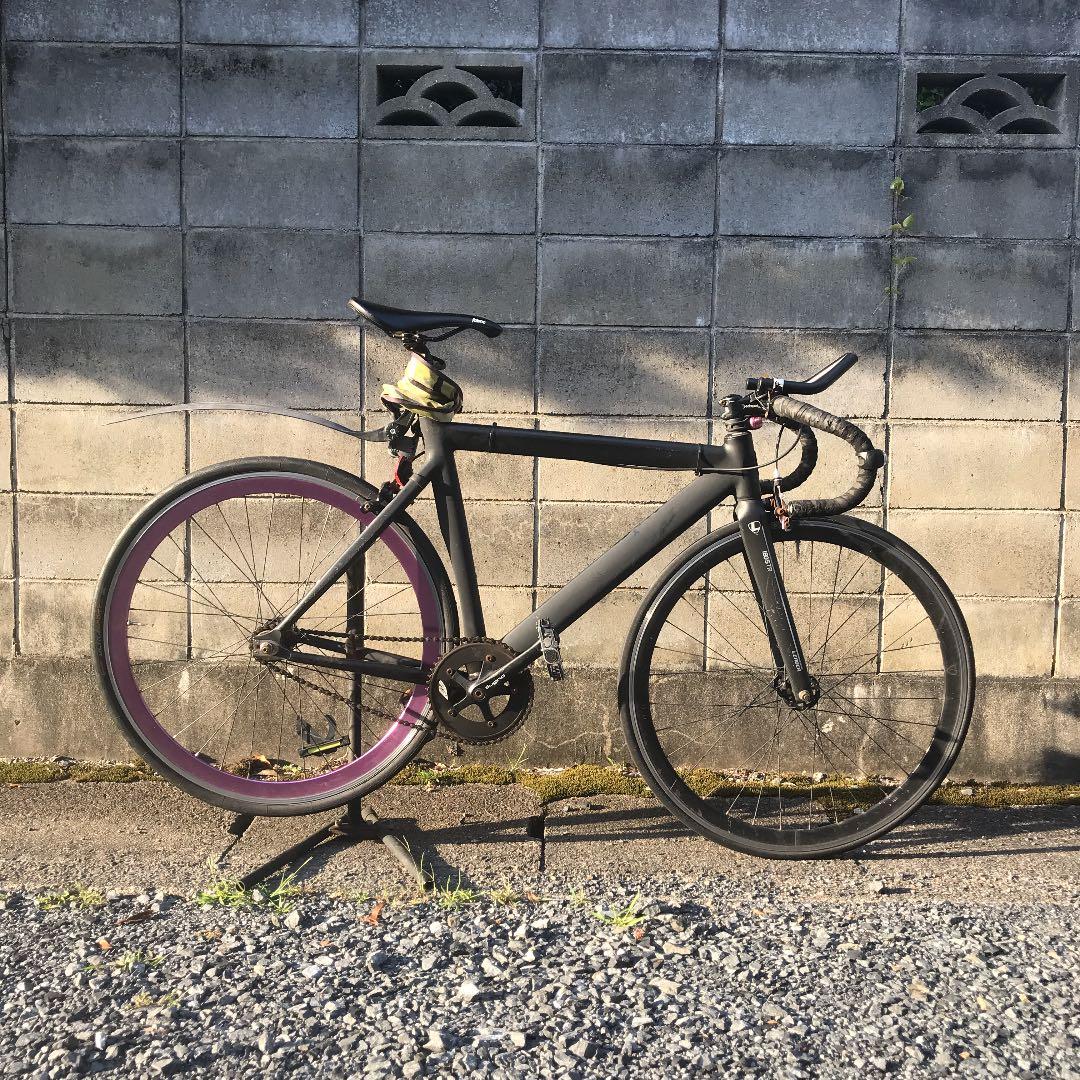 特価！Leader Bike製シングルピスト TR725 自転車 黒 中古