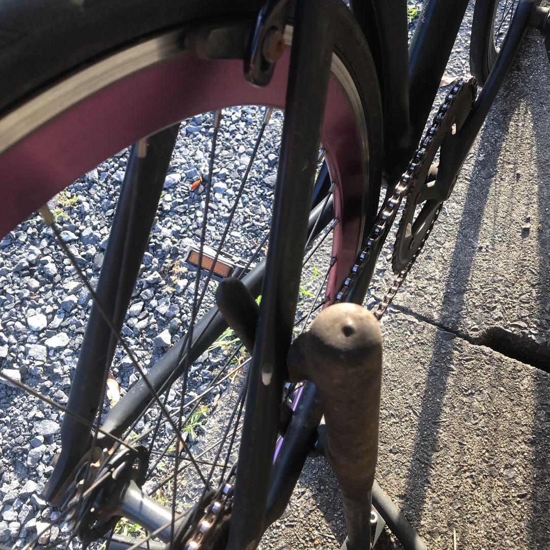 特価！Leader Bike製シングルピスト TR725 自転車 黒 中古