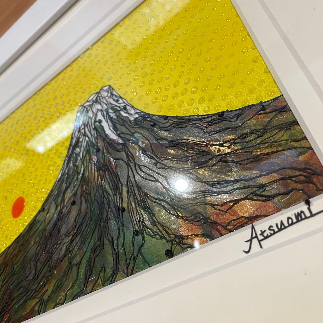 中村敦臣氏「切絵の現在展」富士山モチーフ絵画作品