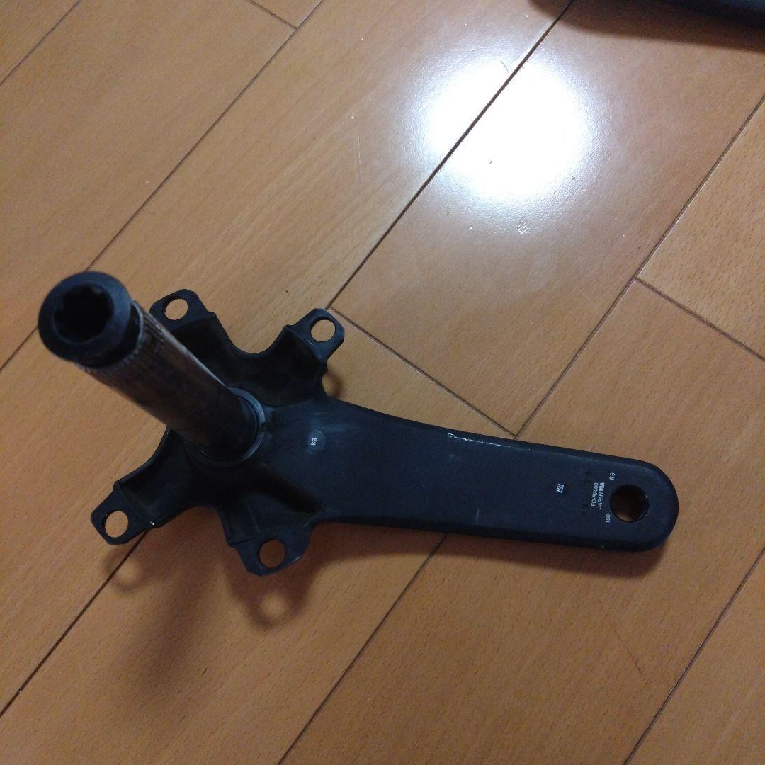 Shimano 105 クランクアーム ブラック 160mm