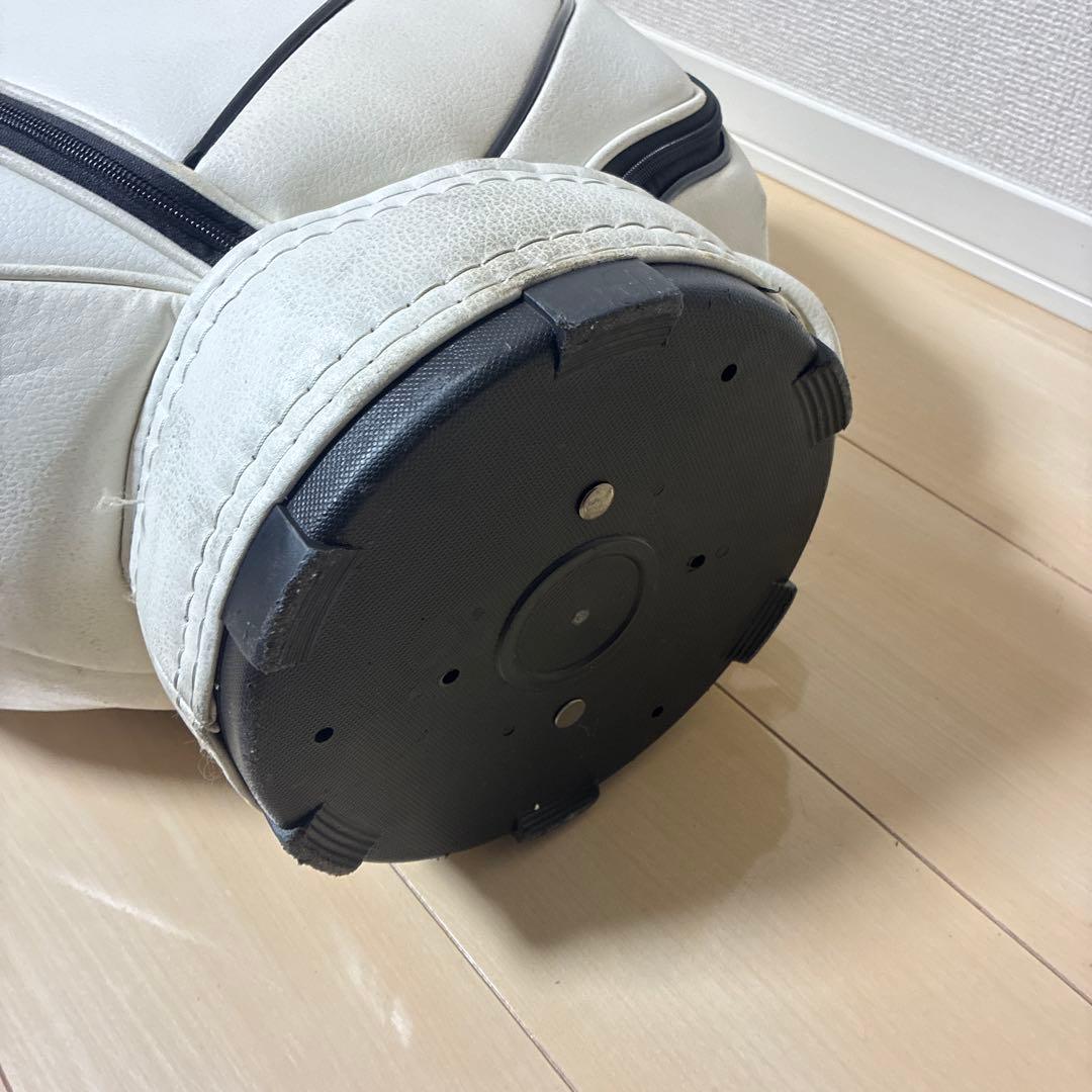Srixon キャディバッグ ホワイト/ブラック/レッド