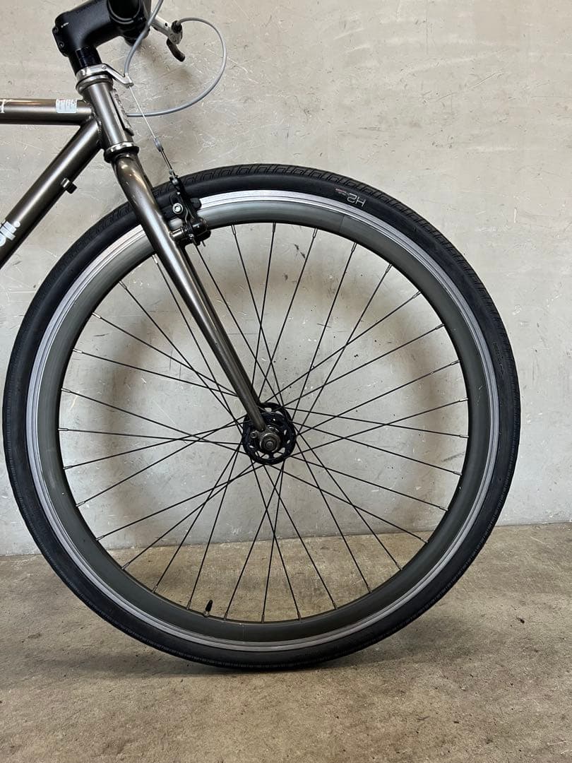 ピストバイク　FUJI FEATHER フジフェザーCX 700c クロモリ