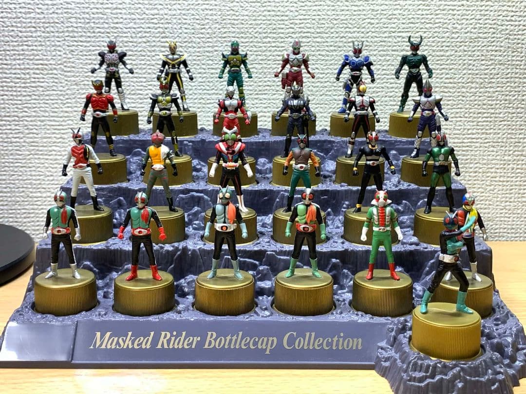 レア　仮面ライダーボトルキャップコレクション　ゴールド　正規品2万超え