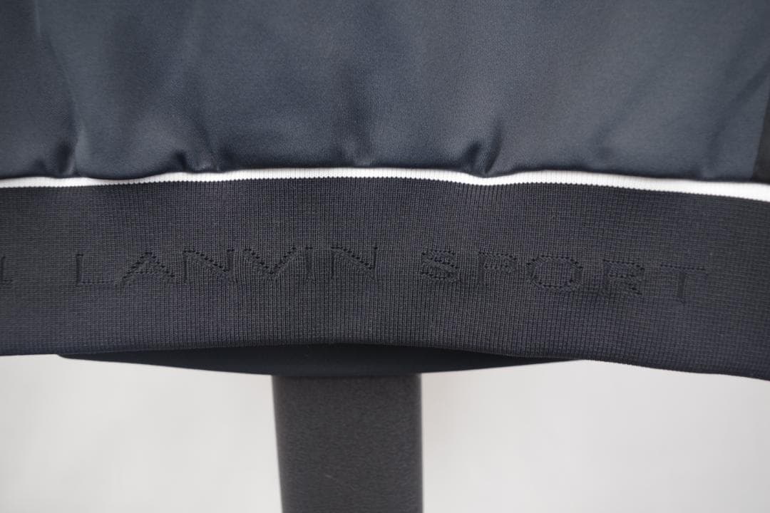 LANVIN SPORT ダークグレー フード付き ベスト❁0240