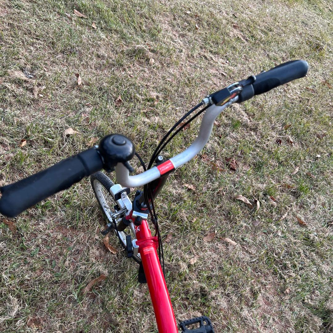ブロンプトンBrompton折りたたみ自転車　レッド　BS6102 PART