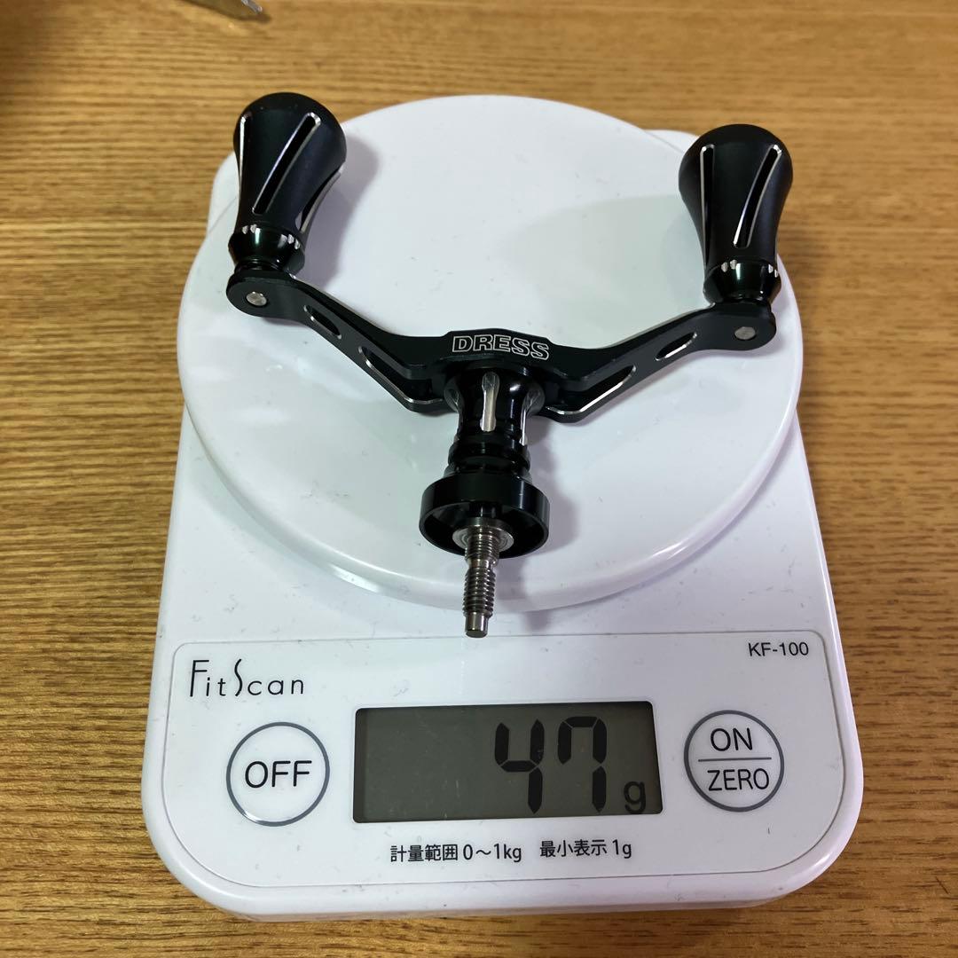 美品　ドレス　ヴァーテックス マッド　80mm ダブルハンドル　夢屋　スタンド