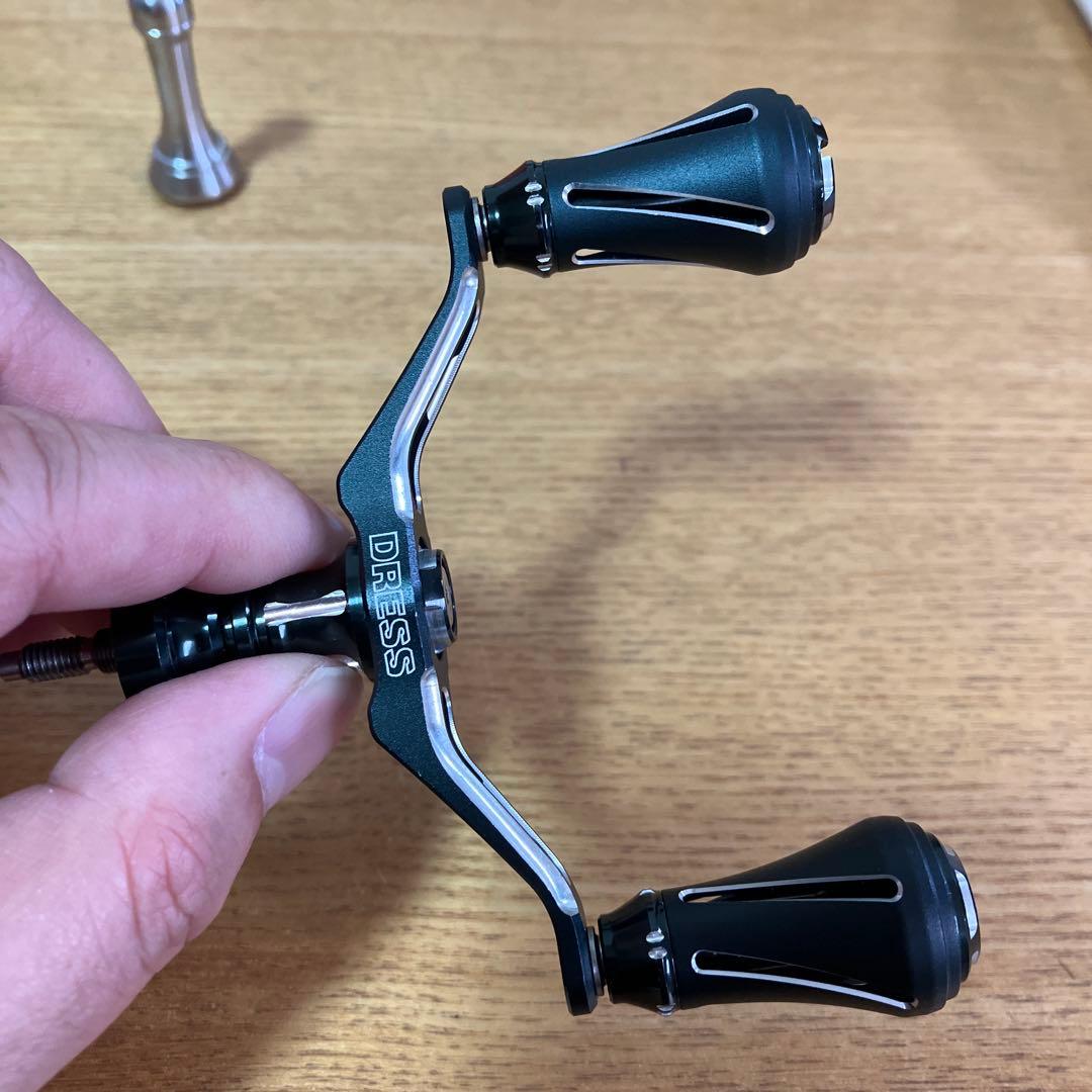 美品　ドレス　ヴァーテックス マッド　80mm ダブルハンドル　夢屋　スタンド