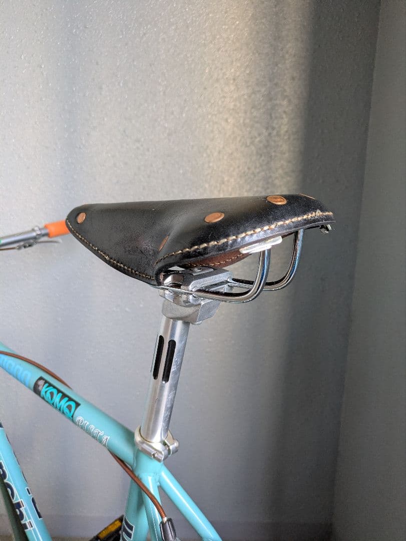 希少❗️Bianchi Pista シングルスピードフレーム 水色
