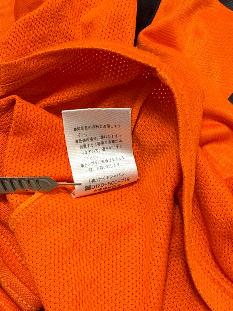90-00s NIKE team ナイキ ゲームシャツ オランダカラー