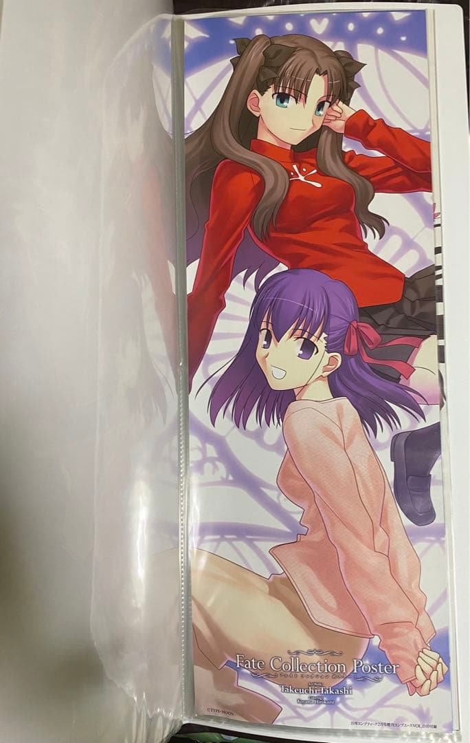 Fate/stay night コレクションポスター バインダー コンプティーク