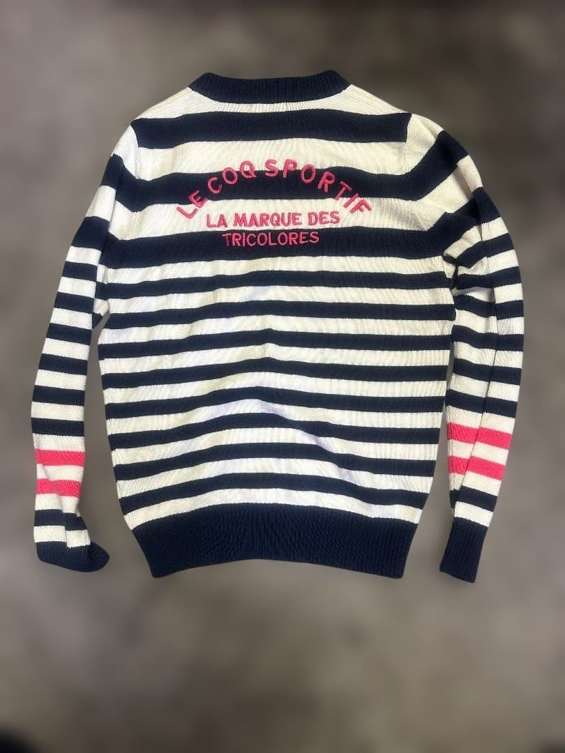 le coq sportif ストライプ セーター LL