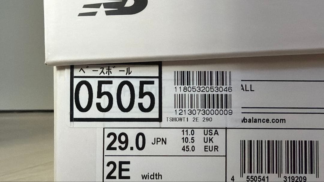 大谷翔平モデル TSHOWT1 29.0cm Ohtani v1 Turf