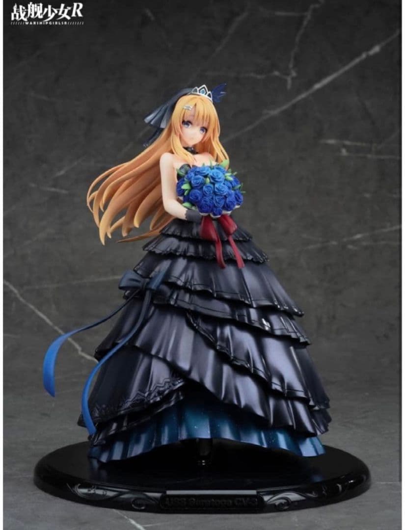 【新品】APEX 戦艦少女R サラトガ　宵の花Ver. スケール フィギュア