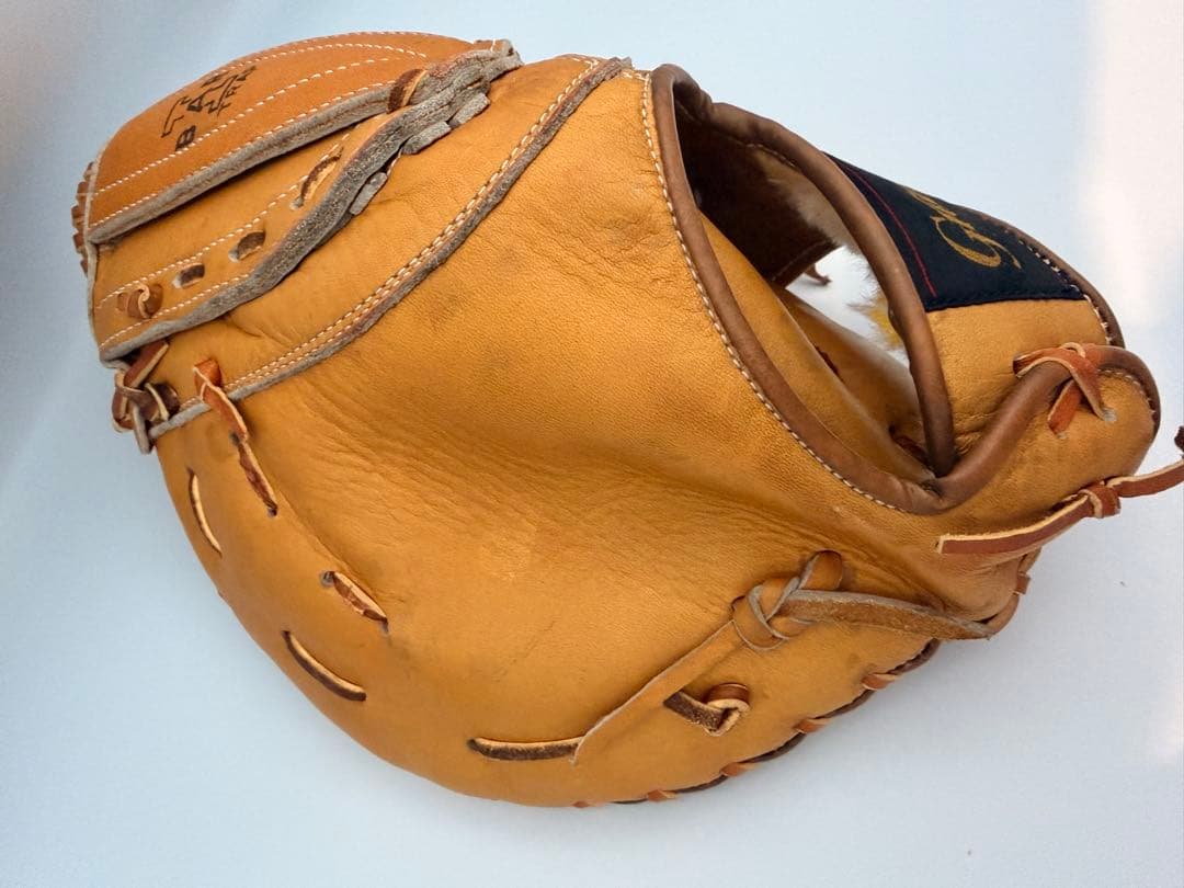 K【希少】Ground Brand 一塁手用 ファーストミット F-8500