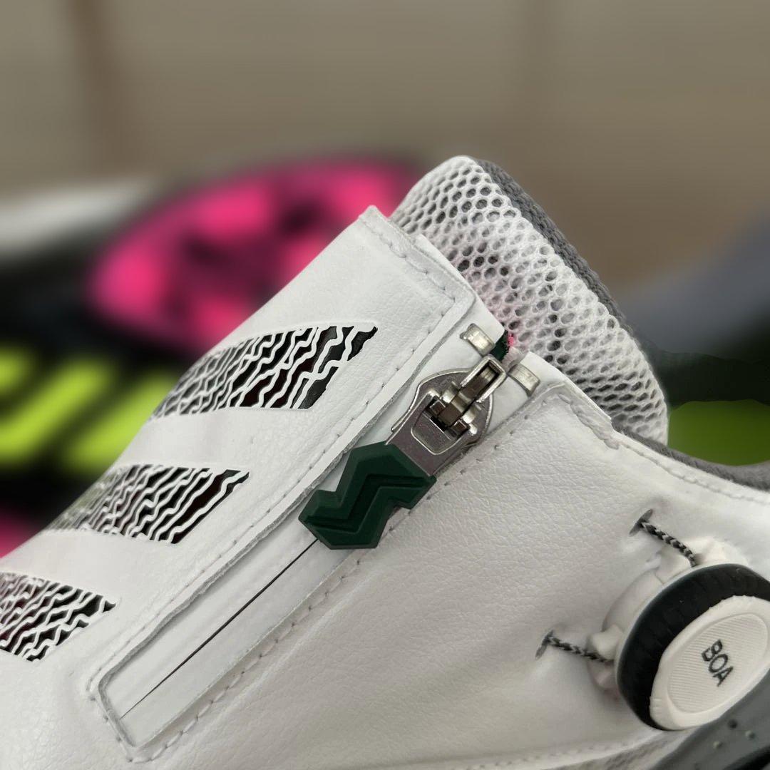 adidasコードカオス25 ボア(ホワイト/ ブラック/カレッジグリー)