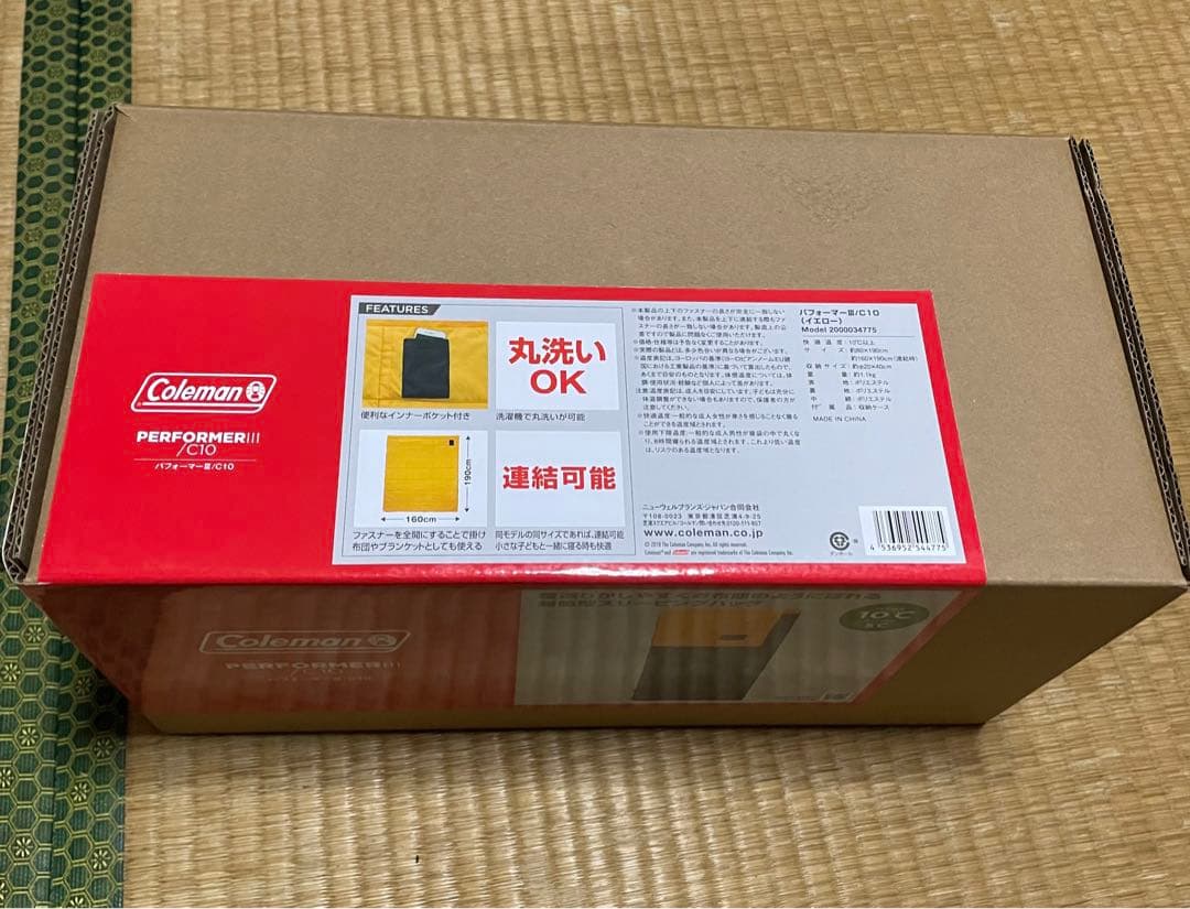 Coleman PERFORMER III C10 寝袋　2個セット