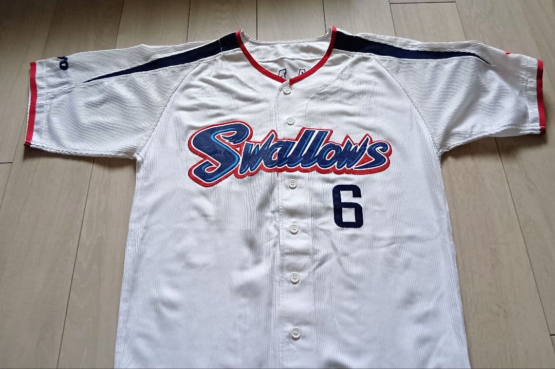 【当時物】ヤクルト　スワローズ　宮本　ビームス　ユニフォーム　デサント　フリー