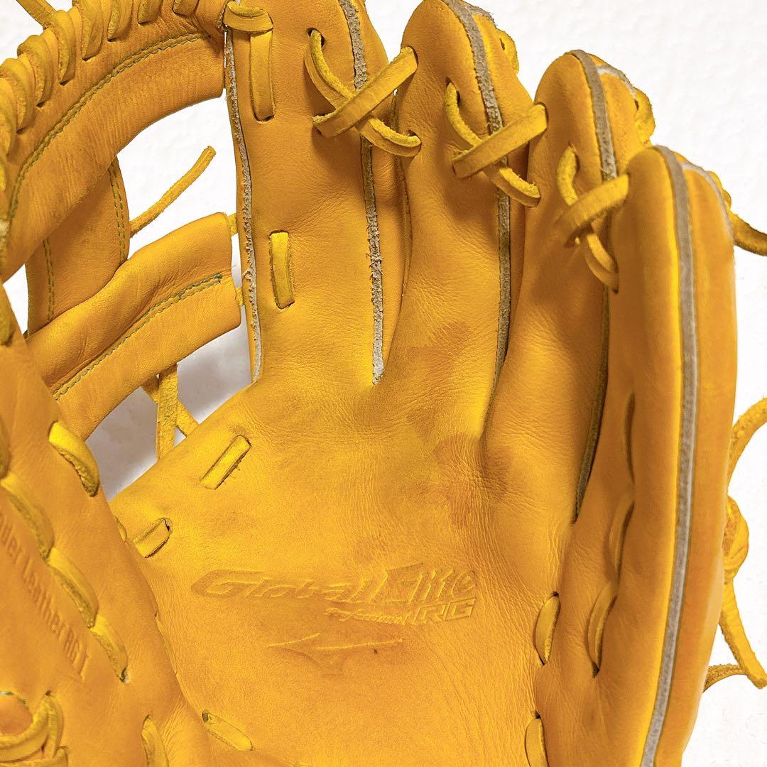 【美品】ミズノ　グローバルエリート　少年用　坂本モデル　サイズL 軟式 内野手用