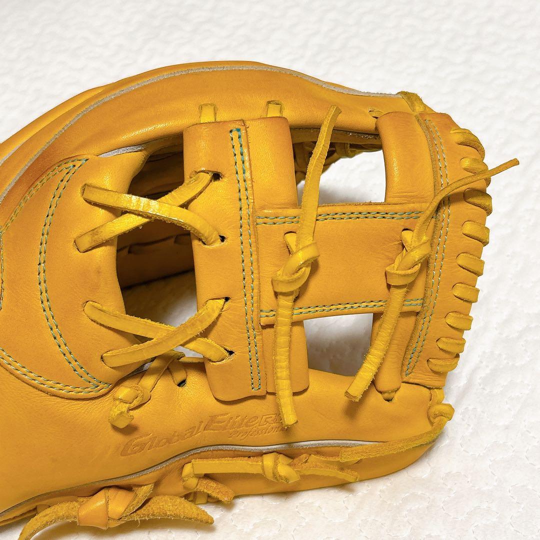 【美品】ミズノ　グローバルエリート　少年用　坂本モデル　サイズL 軟式 内野手用
