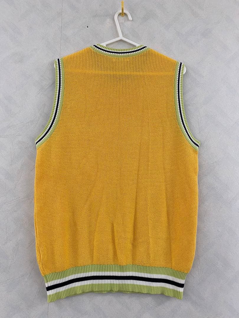 美品 M・U SPORTS ニットベスト フリーサイズ ミエコウエサコ ゴルフ