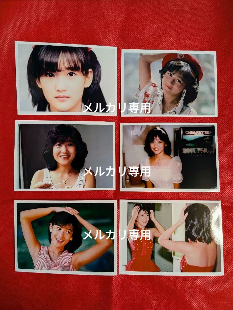 岡田有希子さんのメモリアルフォトアルバム(40枚)＋α