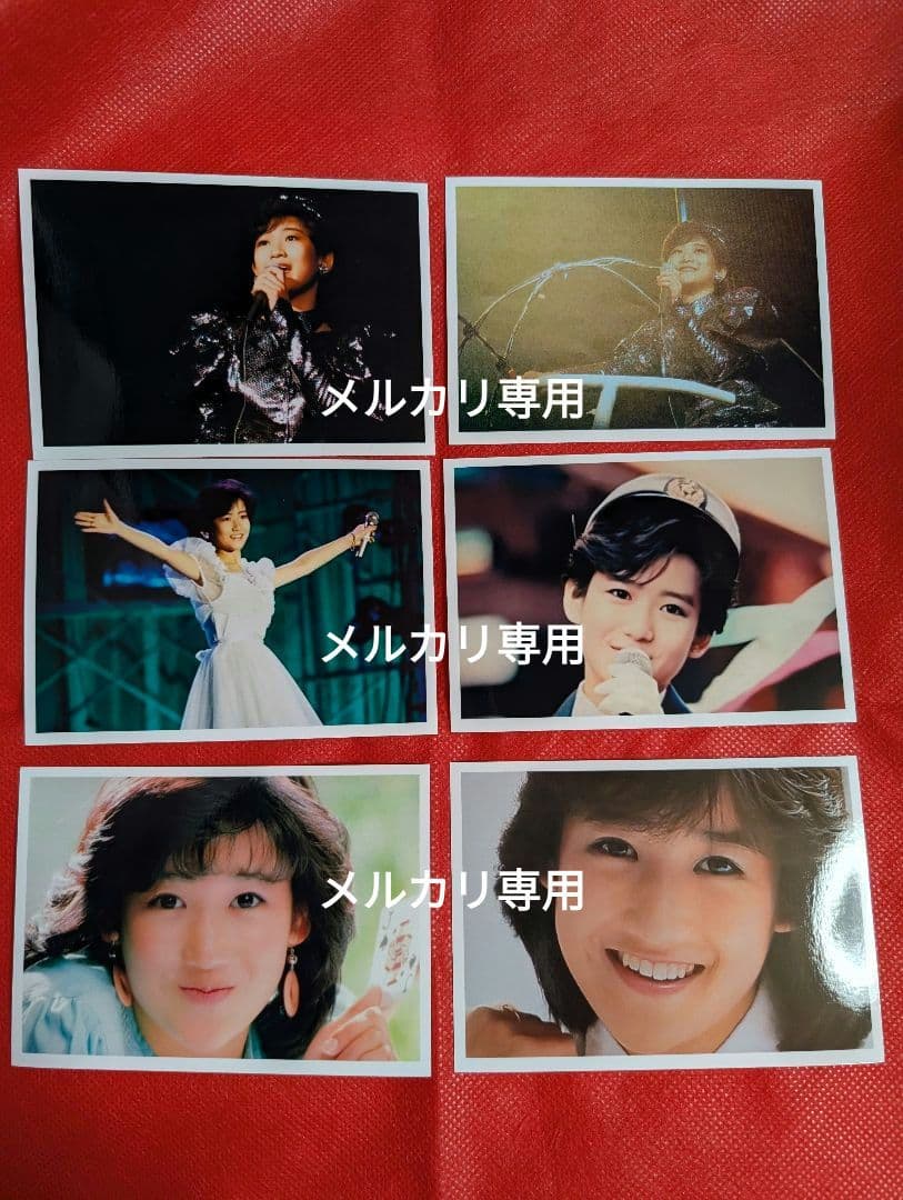 岡田有希子さんのメモリアルフォトアルバム(40枚)＋α