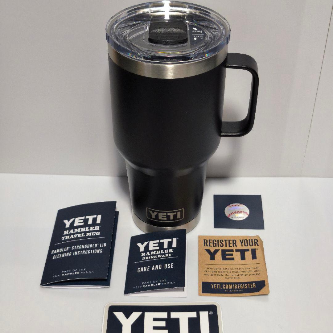 【新品未使用】YETIドジャース タンブラー トラベルマグ 30oz ブラック