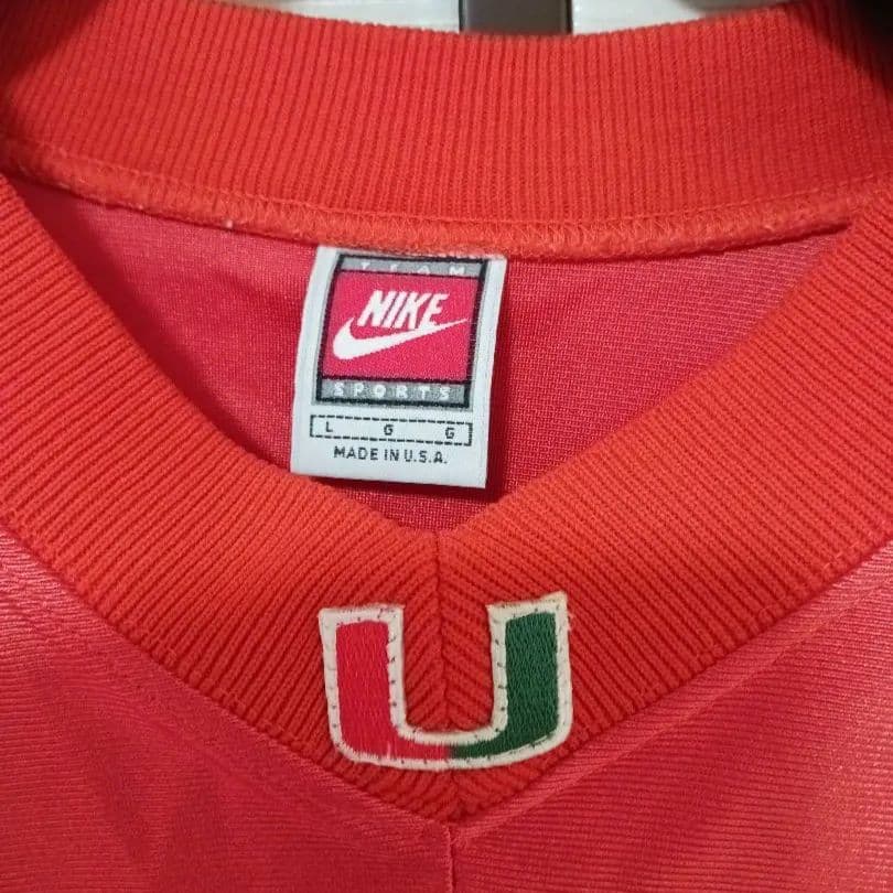 【サイズL】アメフト マイアミ大学 ユニフォーム NIKE