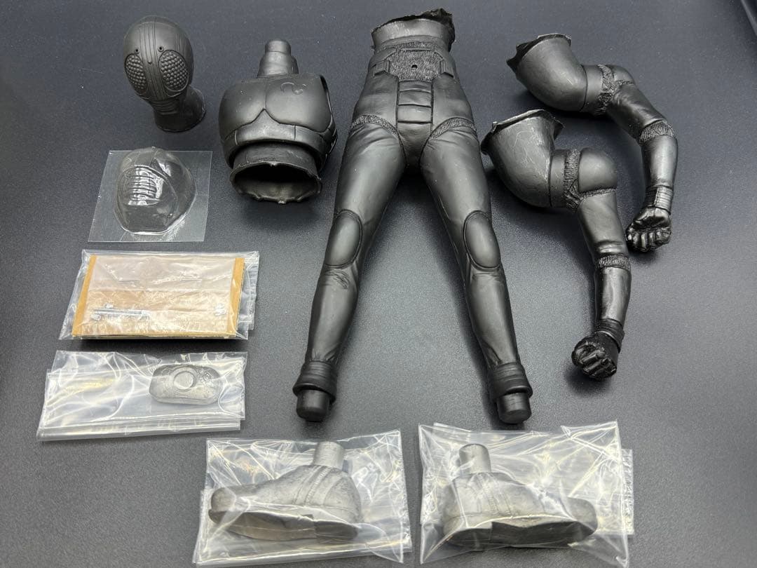 【絶版未組立】B-CLUB 1/6 仮面ライダーブラック ソフビ ガレージキット