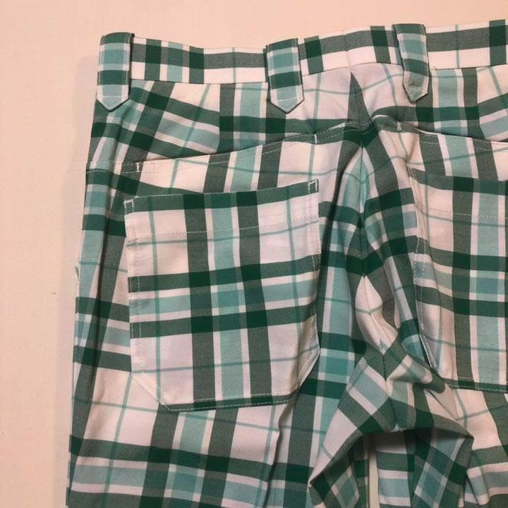 新品未使用 ヨネックス◆ゴルフ ストレッチ パンツ◆グリーン サイズ76