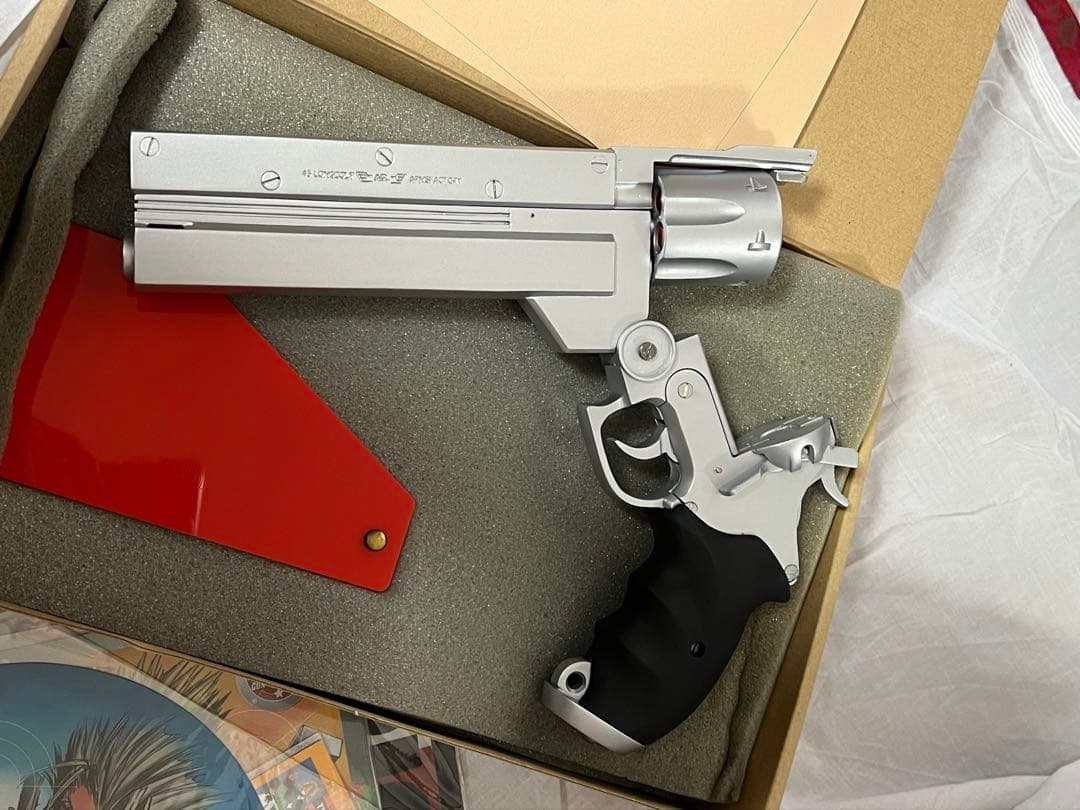 匿名配送/トライガン トライガンマキシマム ヴァッシュの銃＋グッズなど9点セット