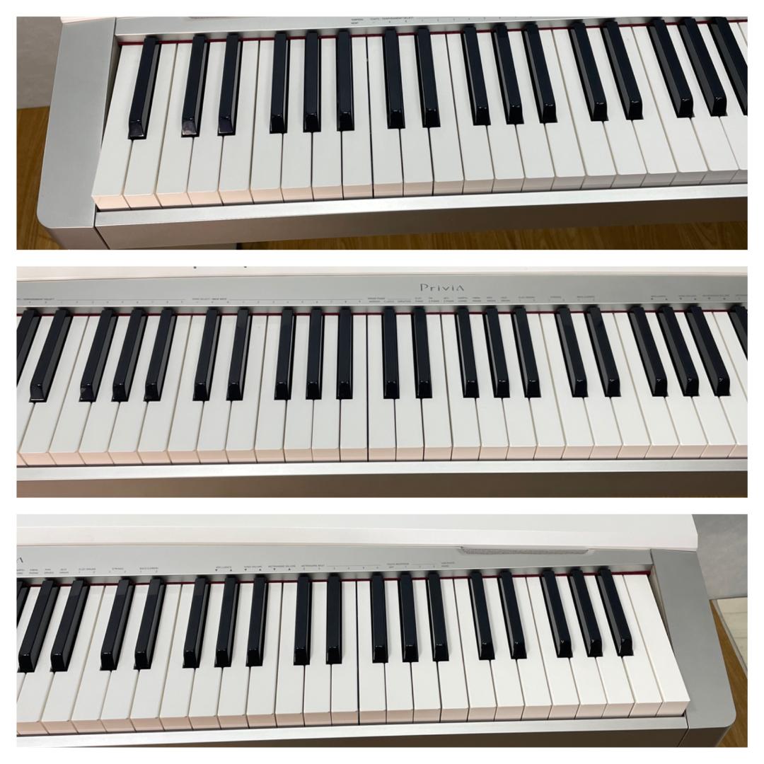 K♢104 カシオ 電子ピアノ プリヴィア PX-130WE　専用木製スタンド付