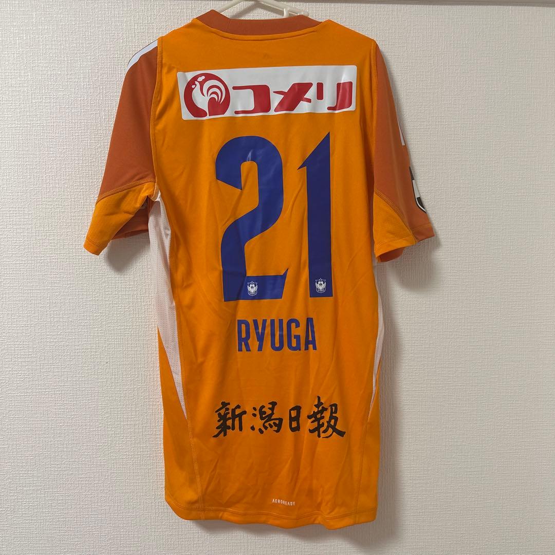 アルビレックス新潟 2025年 GK2nd ユニフォーム 背番号21 田代