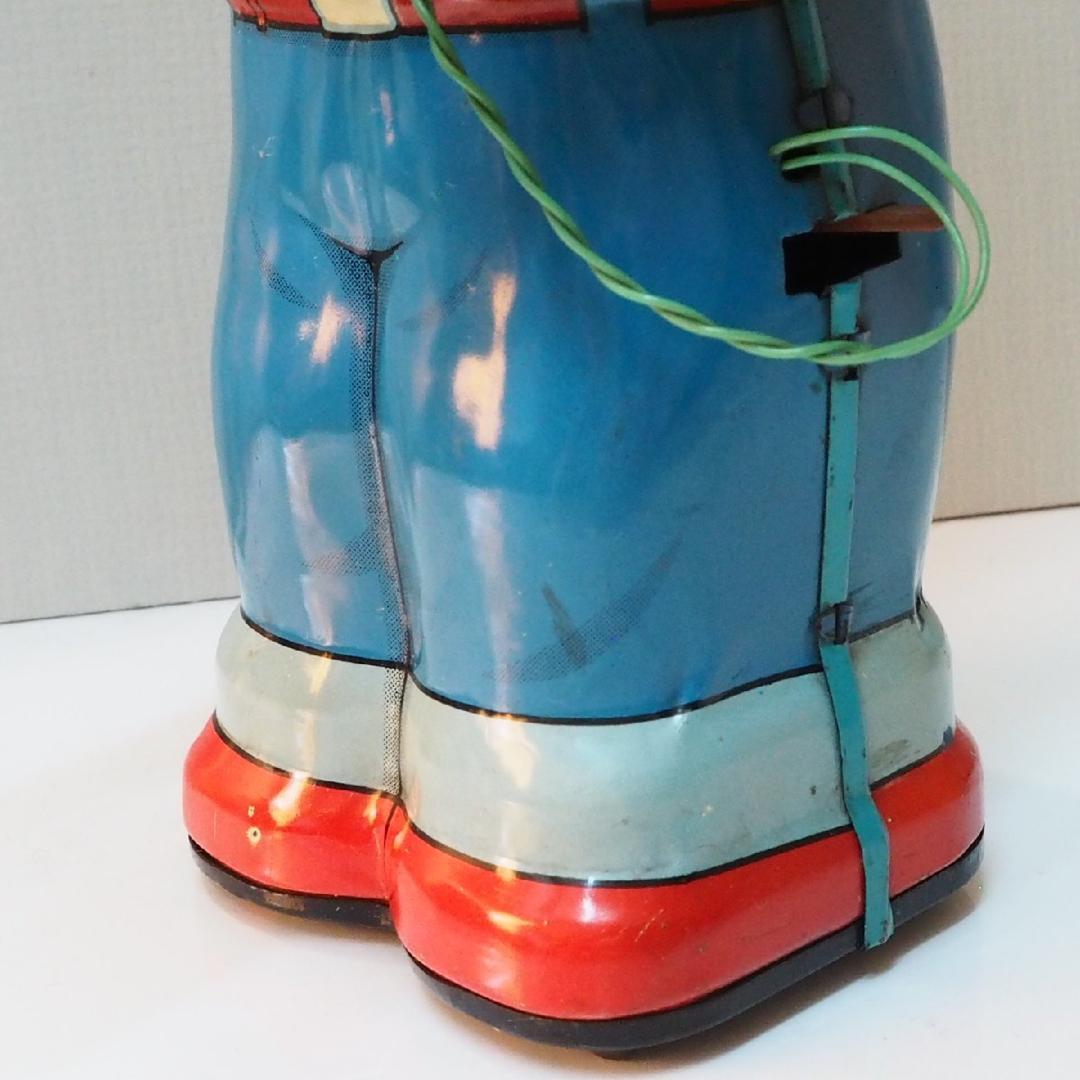 野村【 シャッターバグ カメラ小僧 動作不良】ブリキ製 人形 TIN 箱はコピー