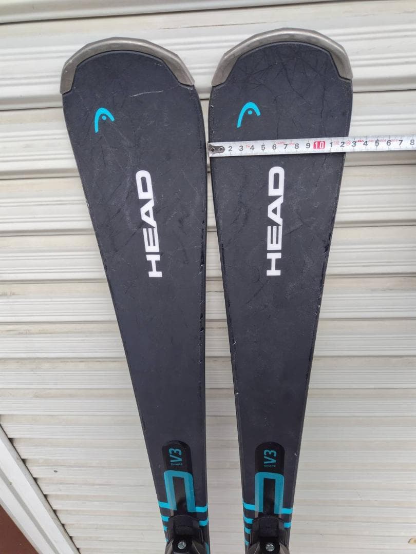 HEAD SHAPE V3 156cm スキー板/ビンディング付き！