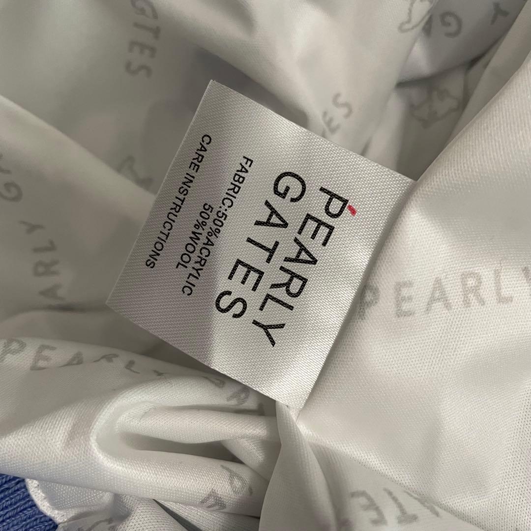 PEARLY GATES ジップアップセーター