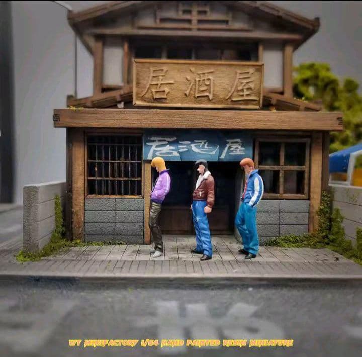 ★NEW■1/64《高品質》【ストリートヤンキー3体セット】《新品・未使用品》