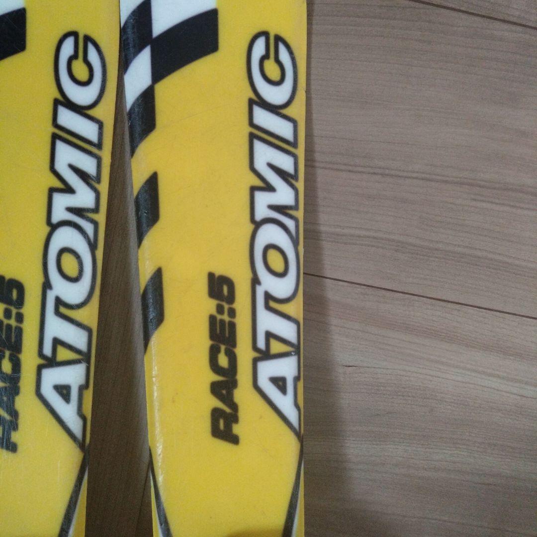 Atomic Race 5 スキー イエロー/ブラック ショートスキー