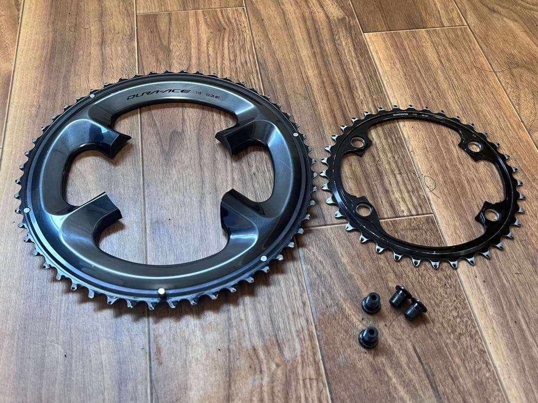 DURA-ACE FC-R9100 チェーンリング 52/36T 固定ボルト付属