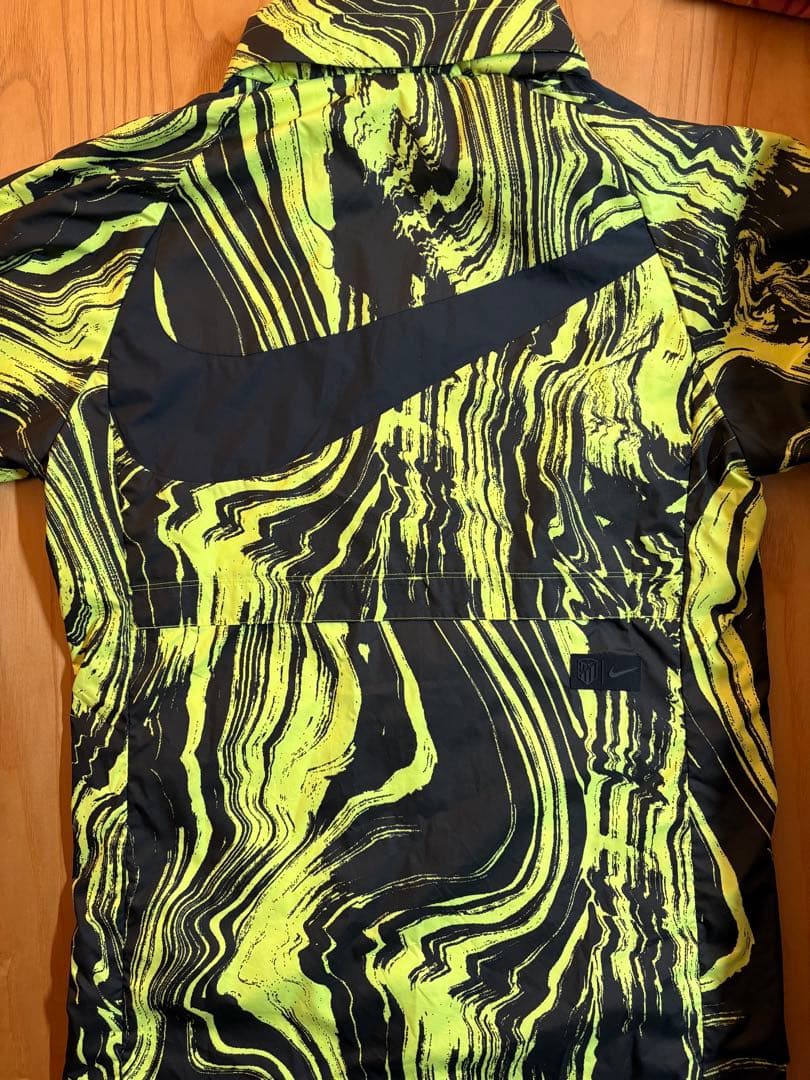 アトレティコマドリード Nike ウィンドブレーカー S 黒/黄緑