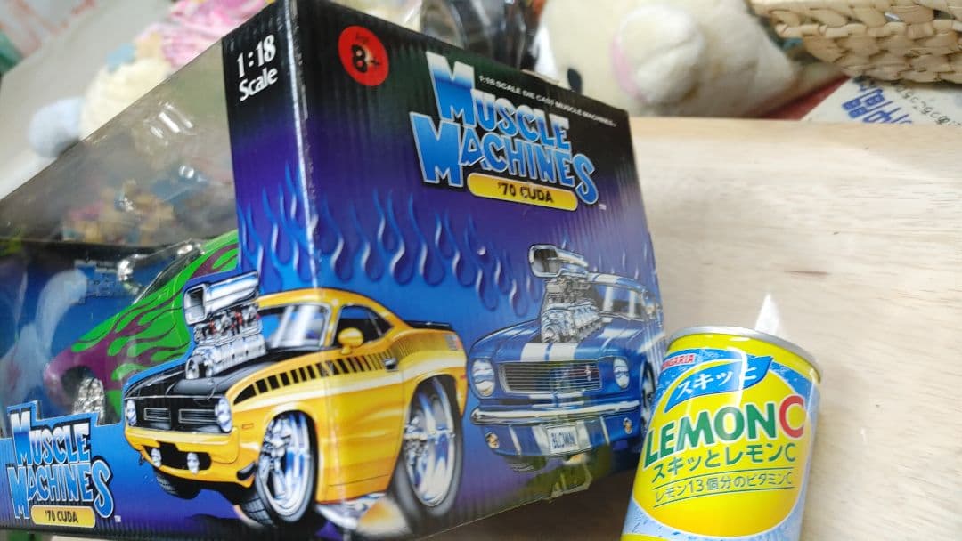 Muscle Machines 70 Cuda 1:18スケール 新品未開封